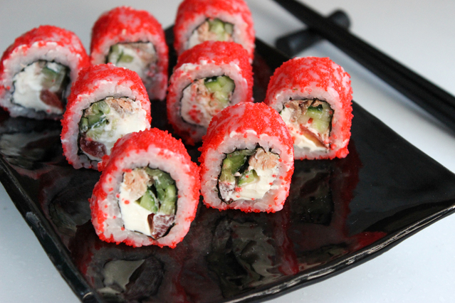 Ролл филадельфия с курицей