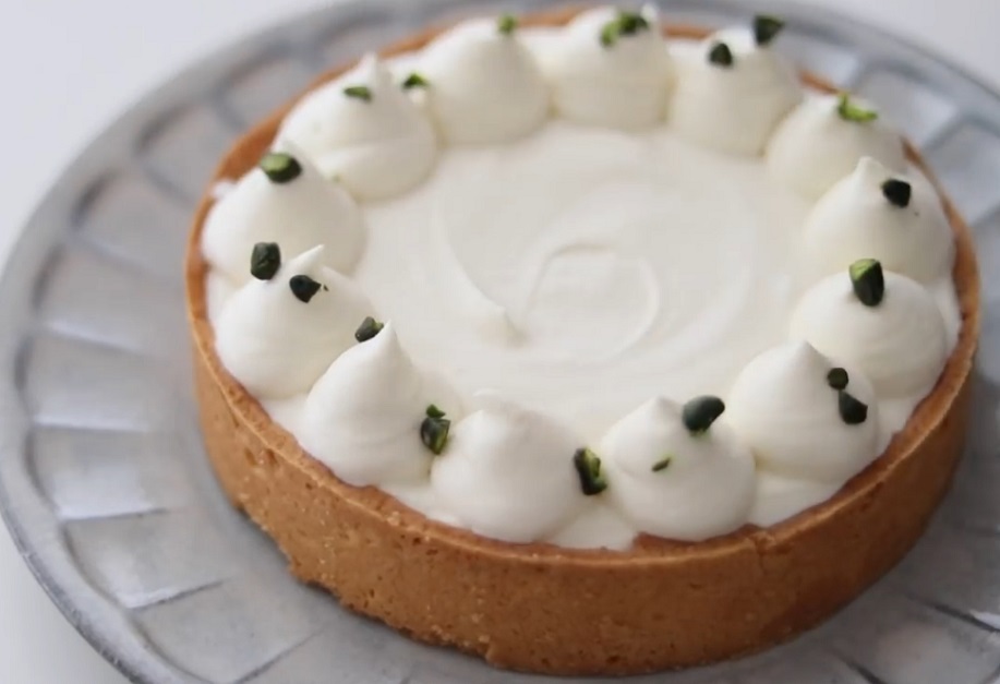 Песочный тарт с нежн кремом