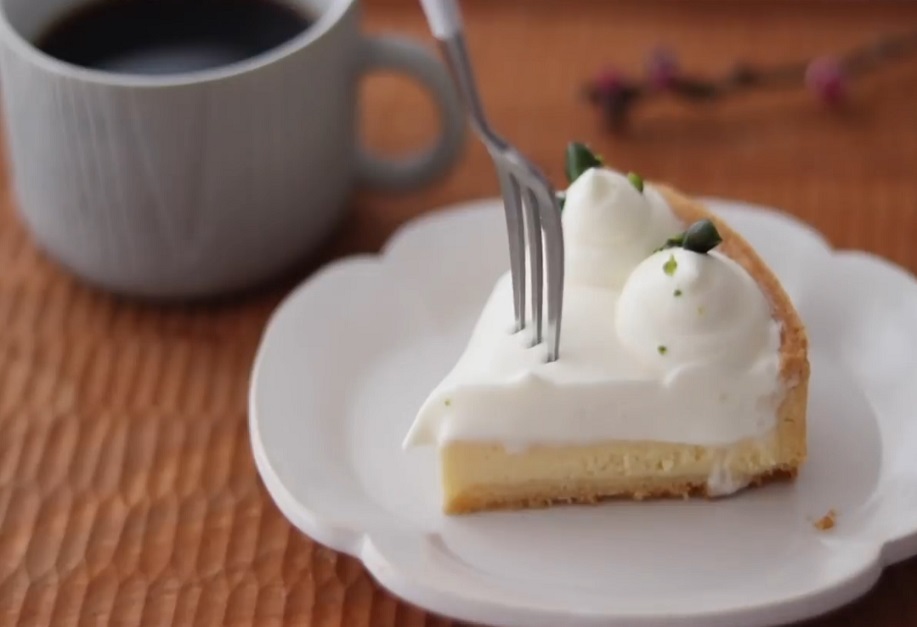 Песочный тарт с нежн кремом