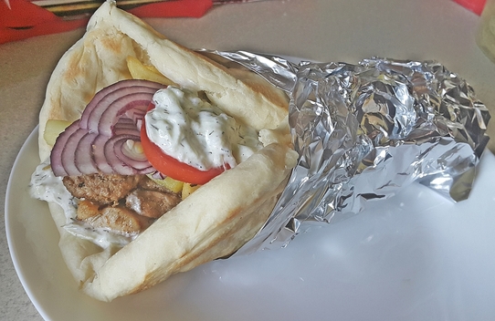 Греческие сувлаки